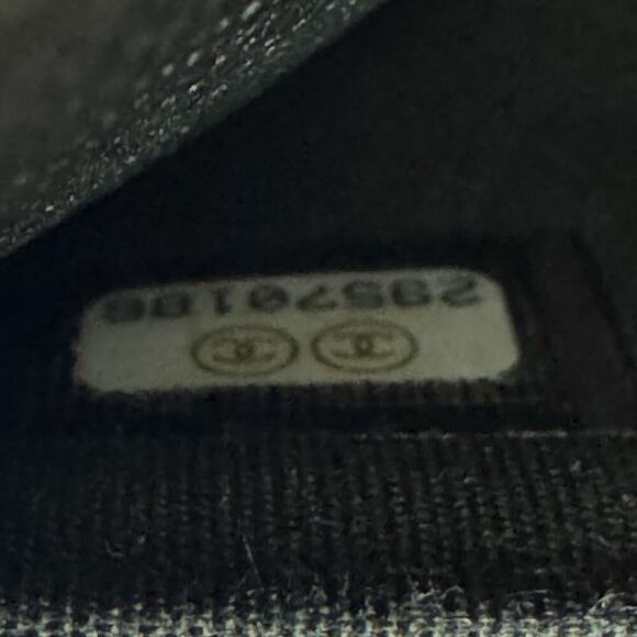 Chanel Black Caviar Circle Handle Crossbody Bag WOC Series GHW Authentic CoA - Picture 8 of 12